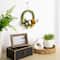 9" Easter Egg, Birds Nest & Wooden Flower Wreath